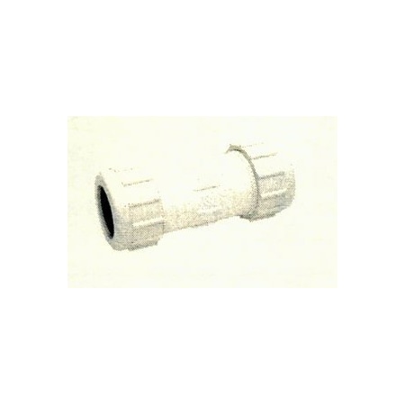 Coupling,Compression 1/2 In. Pvc